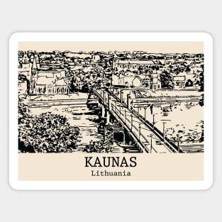 Kaunas - Lithuania Magnet